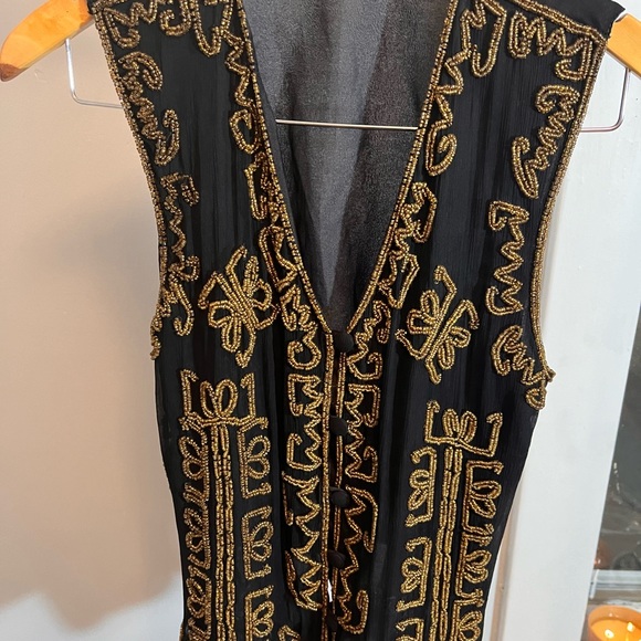 Vintage Beaded Vest - Picture 3 of 6